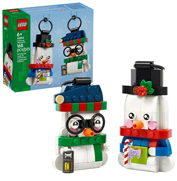 LEGO Snowman Ornaments 40812