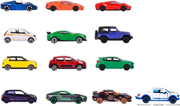 Majorette Limited Edition Metal Diecast 9+4 Giftpack Oyuncak Araç Seti 212054036