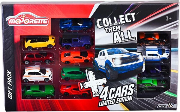 Majorette Limited Edition Metal Diecast 9+4 Giftpack Oyuncak Araç Seti 212054036