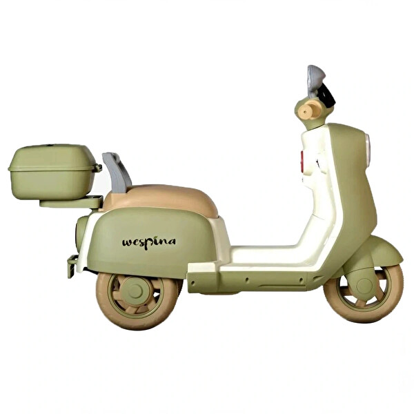 Babyklas Wespina 3 Tekerlekli Kumandalı Akülü Motor 6V Yeşil