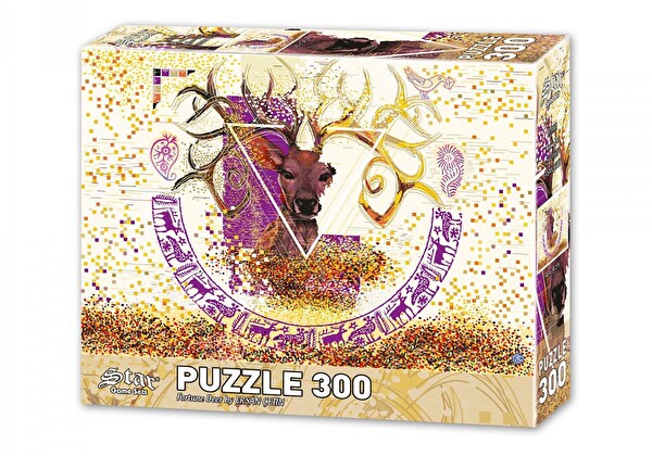 Star Oyun Şans Geyiği Puzzle 300 Parça - 1100585