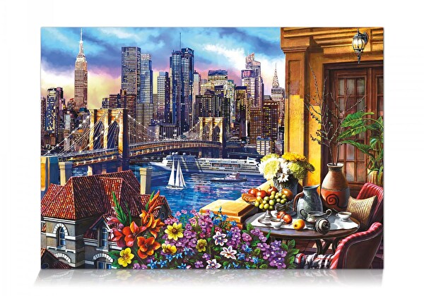 Star Oyun Uyumayan Şehir Brooklyn Puzzle 2000 Parça - 1100813