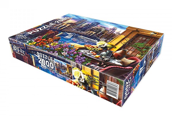 Star Oyun Uyumayan Şehir Brooklyn Puzzle 2000 Parça - 1100813
