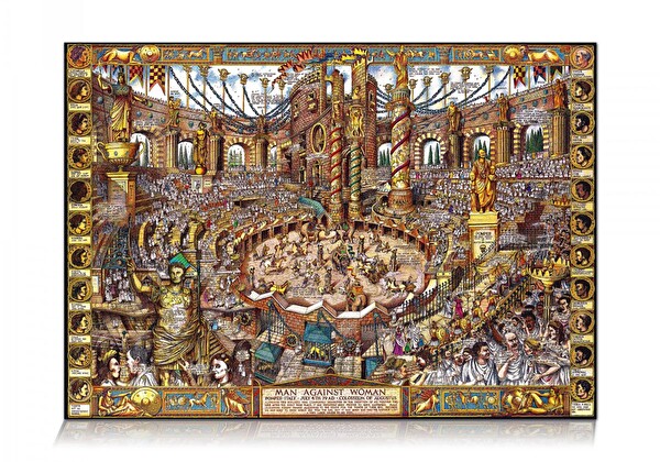Star Oyun Erkekler Ve Kadınlar Savaşı Puzzle 2000 Parça - 1100981