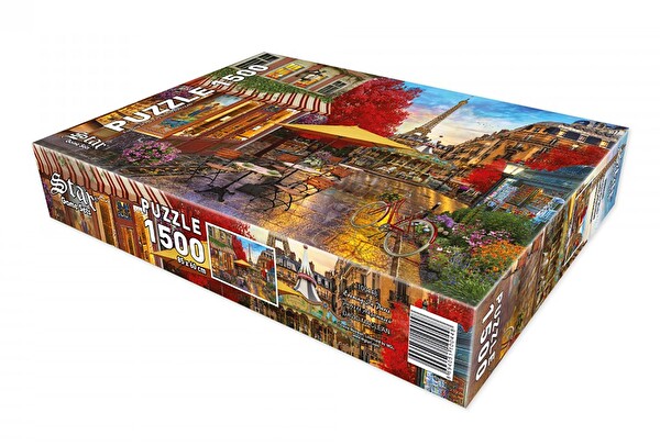 Star Oyun Paris'te Akşamüstü Puzzle 1500 Parça - 1100448