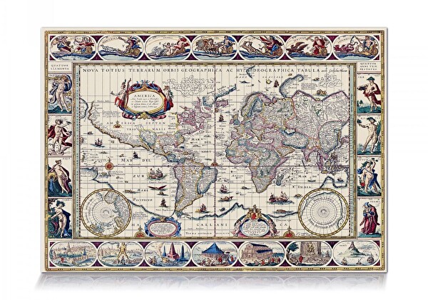 Star Oyun Dünya Haritası II Puzzle 2000 Parça - 1101063