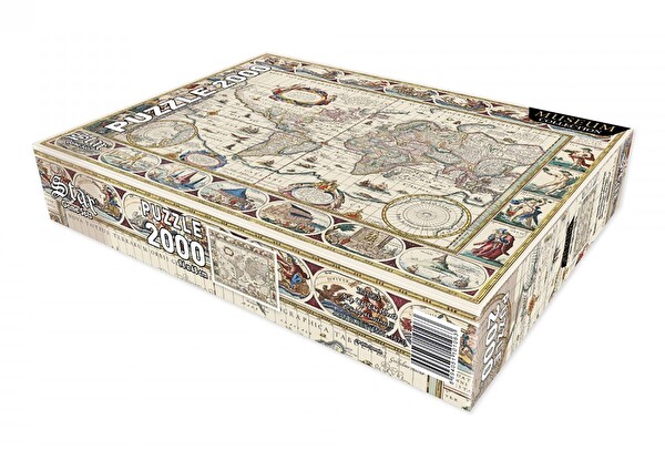 Star Oyun Dünya Haritası II Puzzle 2000 Parça - 1101063