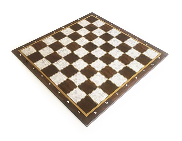 Star Oyun Polyester Kaplama Sedef Satranç Tablası 54x54 CM - 1050071
