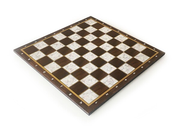 Star Oyun Polyester Kaplama Sedef Satranç Tablası 54x54 CM - 1050071
