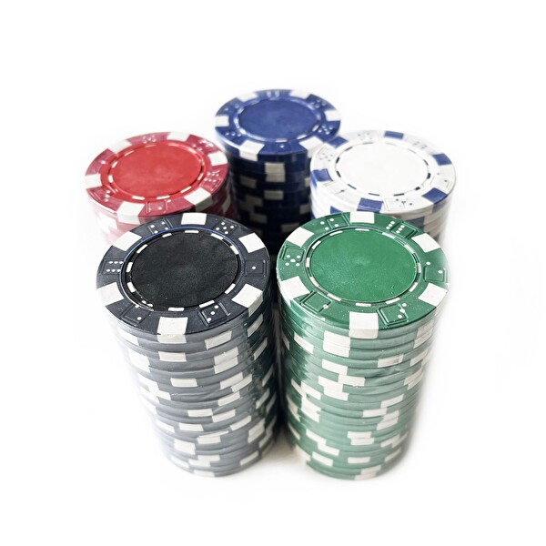 Star Oyun Deri Çantalı Lüks Poker Çipi 300'lük - 1086155