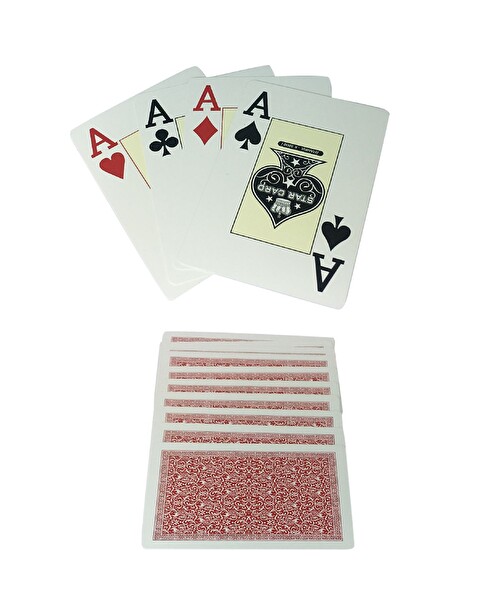 Star Oyun %100 Plastik Pro Poker Oyun Kağıdı