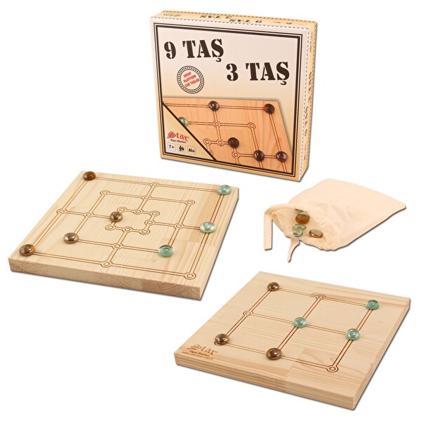 Star Oyun 9 Taş 3 Taş Oyunu