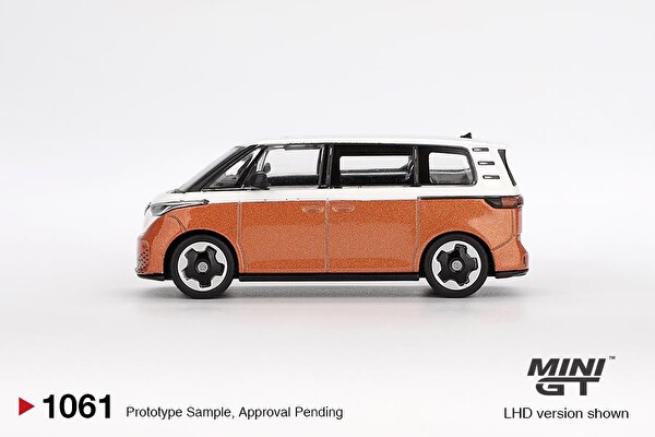 Mini GT Volkswagen ID.Buzz Candy White - Energetic Orange 1061