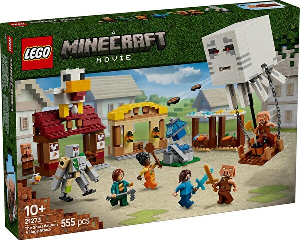 LEGO Minecraft The Ghast Balon Köyü Saldırısı - 21273