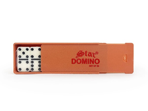 Star Oyun Melamin Plastik Kutulu Domino Seti - 1096079