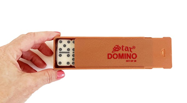 Star Oyun Melamin Plastik Kutulu Domino Seti - 1096079