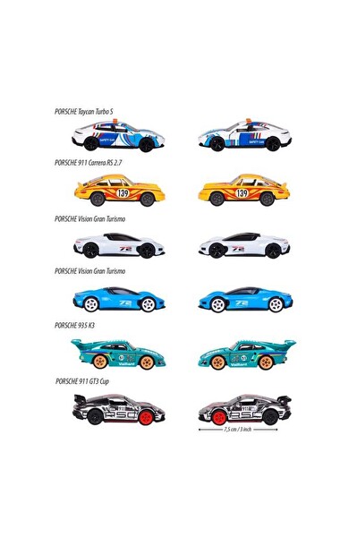 Majorette Porsche Motorsport Deluxe Araçlar - Vision Gran Turismo Beyaz 212053161