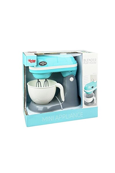 Vardem LS820Q69 Kutulu Işıklı Pilli Büyük Mikser Oyuncak Mavi