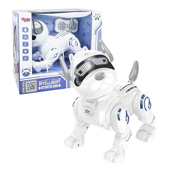 Vardem Şarjlı Işıklı Ve Sesli Akıllı Köpek JIN-3800