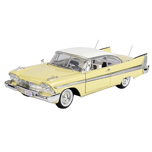 Vardem 1:18 1958 Plymouth Fury Oyuncak Araba Sarı MM-73115