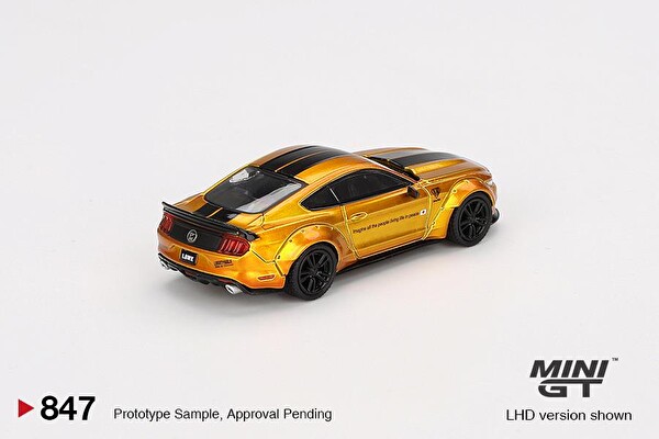 Mini GT LB-Works Ford Mustang LB Gold Oyuncak Araba 847