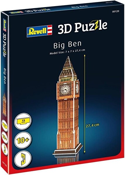 Revell 3D Mini Puzzle Big Ben 00120
