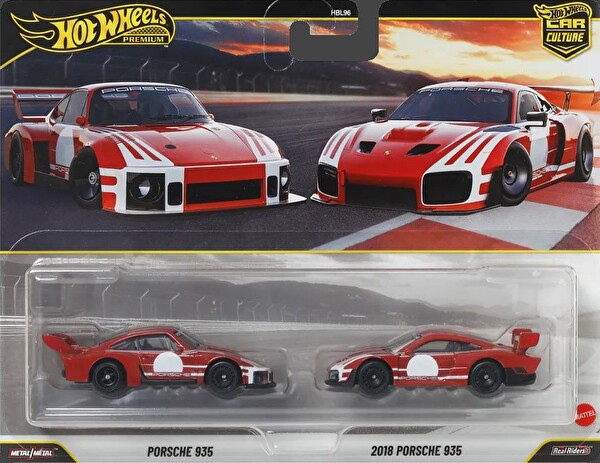 Hot Wheels Premium Car Culture Porsche 935 & 2018 Porsche 935 JHW51