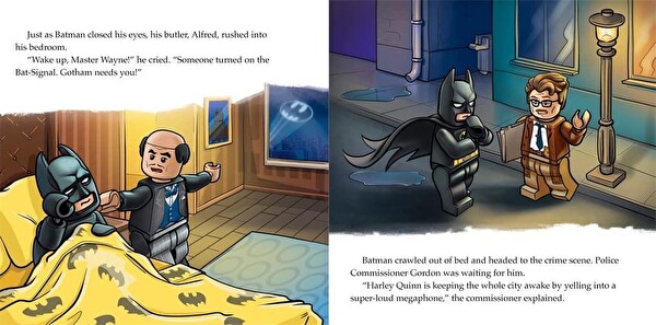 LEGO (R) DC Super Heroes (TM): Batman vs. Harley Quinn (with Batman (TM) and Harley Quinn (TM) minifigures, pop-up play scenes and