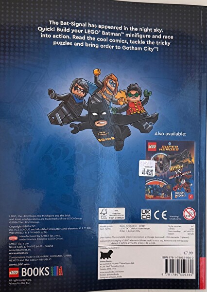 LEGO BatmanT: Order in Gotham City (with LEGO BatmanT Minifigure)