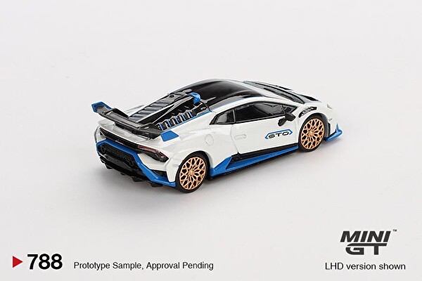 Mini GT Lamborghini Huracán STO Bianco Asopo 788