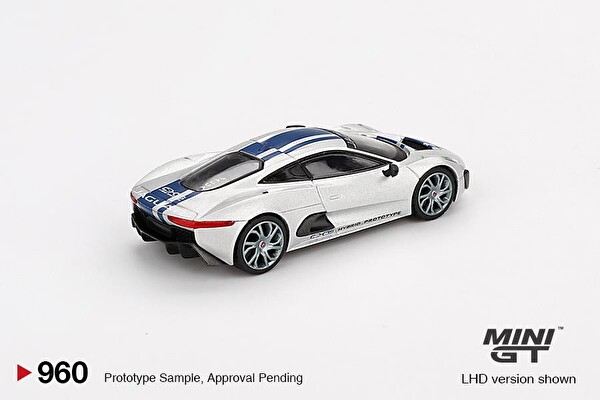 Mini GT Jaguar C-X75 Silver Oyuncak Araba 960