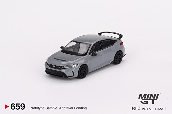 Mini GT Honda Civic Type R Sonic Gray Pearl 2023 659