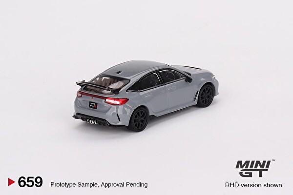 Mini GT Honda Civic Type R Sonic Gray Pearl 2023 659