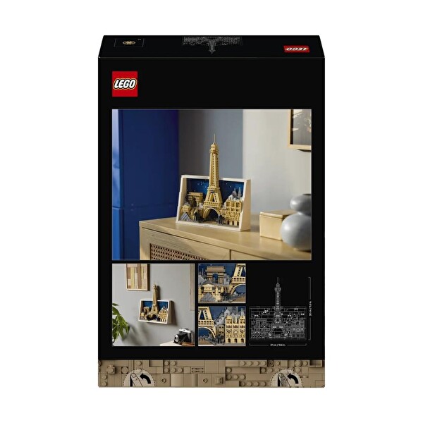 LEGO Architecture Paris Aşıklar Şehri Blok Oyuncak 21064