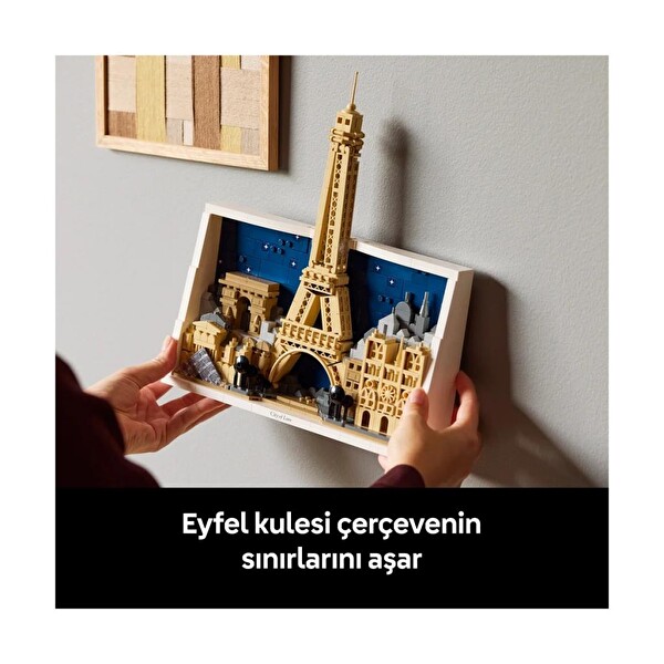 LEGO Architecture Paris Aşıklar Şehri Blok Oyuncak 21064