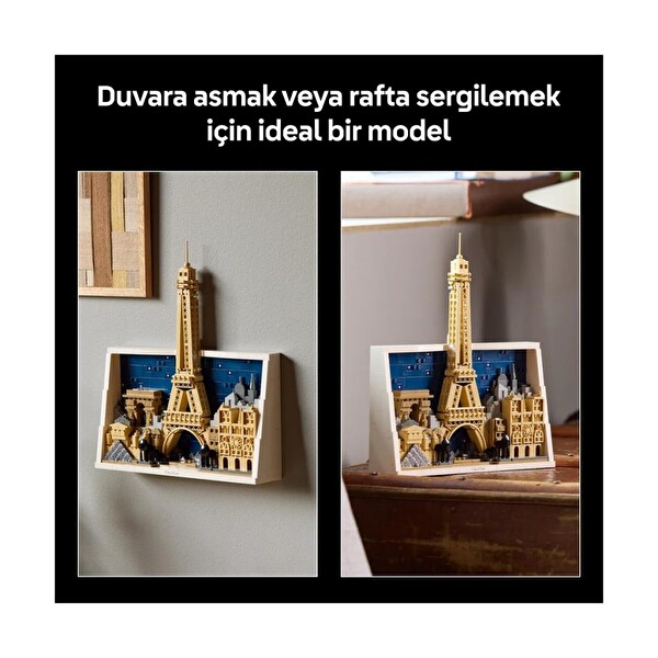 LEGO Architecture Paris Aşıklar Şehri Blok Oyuncak 21064
