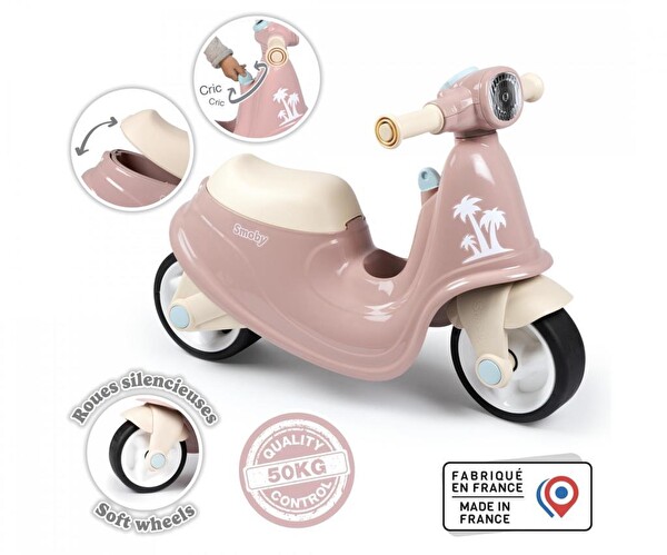 Smoby Bingit Scooter Motor - Pembe 721008