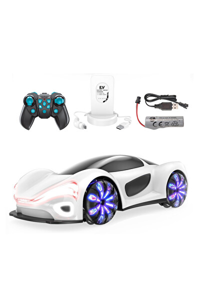 Vardem Şarjlı 2.4G Elektrikli Spor Uzaktan Kumandalı Araba Beyaz JIN-2990