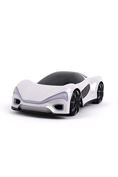 Vardem Şarjlı 2.4G Elektrikli Spor Uzaktan Kumandalı Araba Beyaz JIN-2990