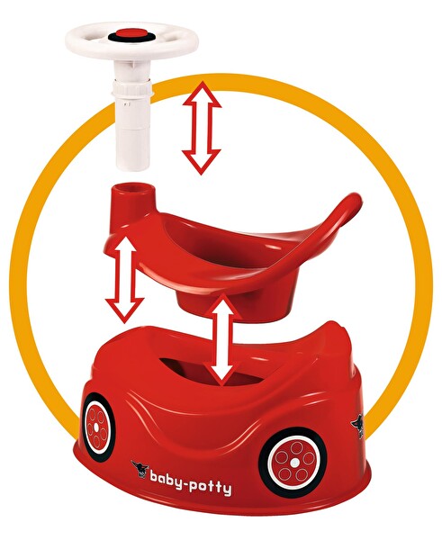 Big Bobby Baby Potty Lazımlık - Kırmızı 800056801