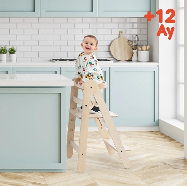 Mamatoyz Fold Öğrenme Kulesi - Natural