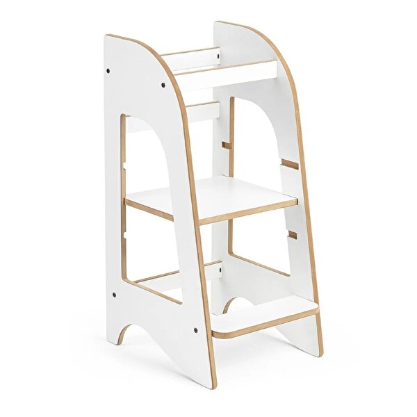 Mamatoyz Öğrenme Kulesi Beyaz - MDF 07KM