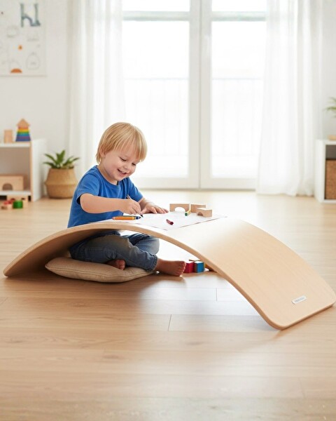 Mamatoyz Yay Ahşap Denge Tahtası