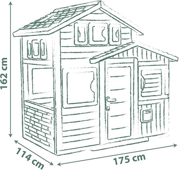 Smoby Life Friends Evo Arkadaşlık Oyun Evi 810205