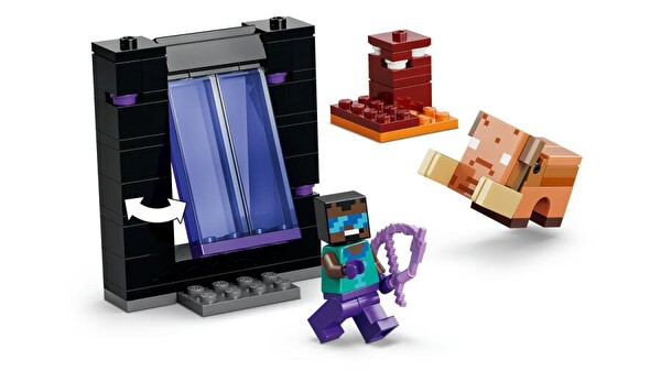 LEGO Minecraft Nether Ve End Geçidi Yolculuğu 21584