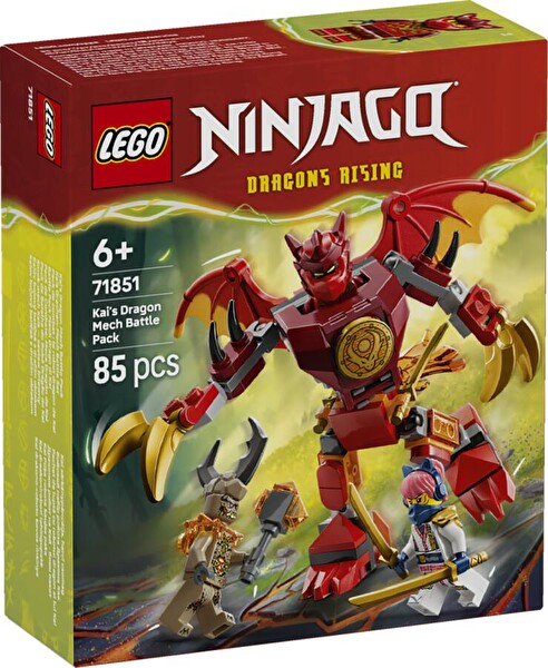 LEGO Ninjago Kai'nin Ejderha Robotu Savaş Paketi 71851