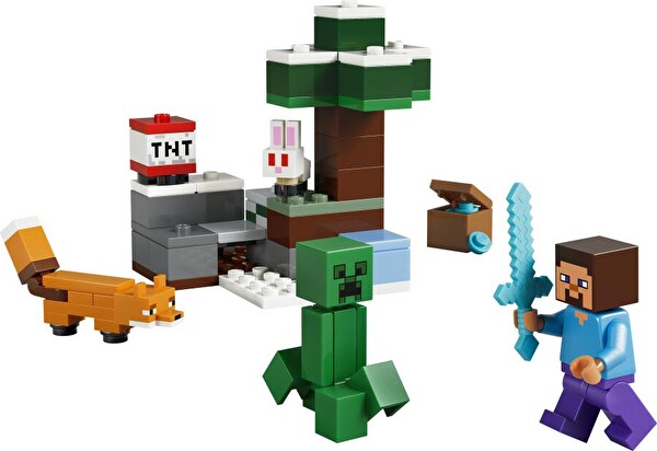 LEGO Minecraft Steve'in Tayga Macerası 21583