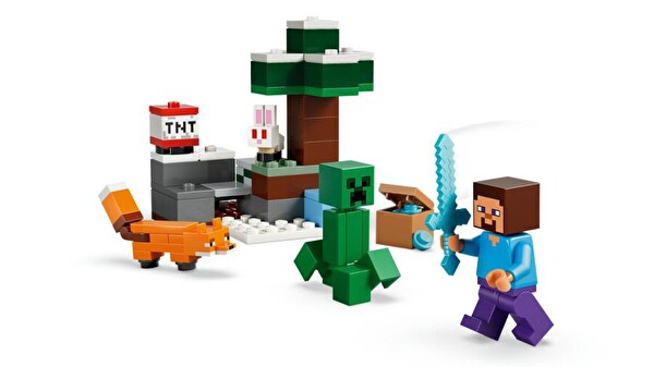 LEGO Minecraft Steve'in Tayga Macerası 21583