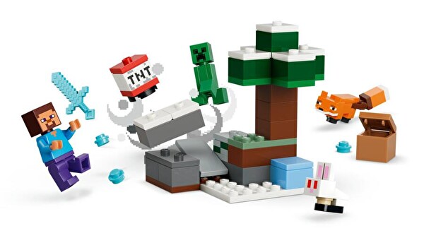 LEGO Minecraft Steve'in Tayga Macerası 21583