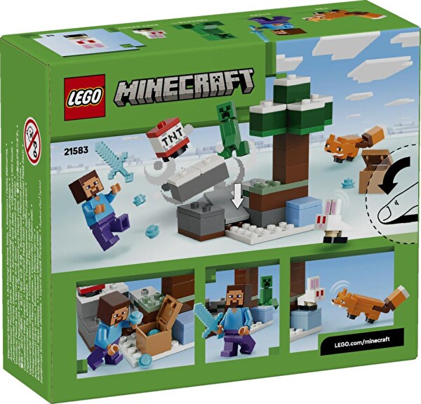 LEGO Minecraft Steve'in Tayga Macerası 21583